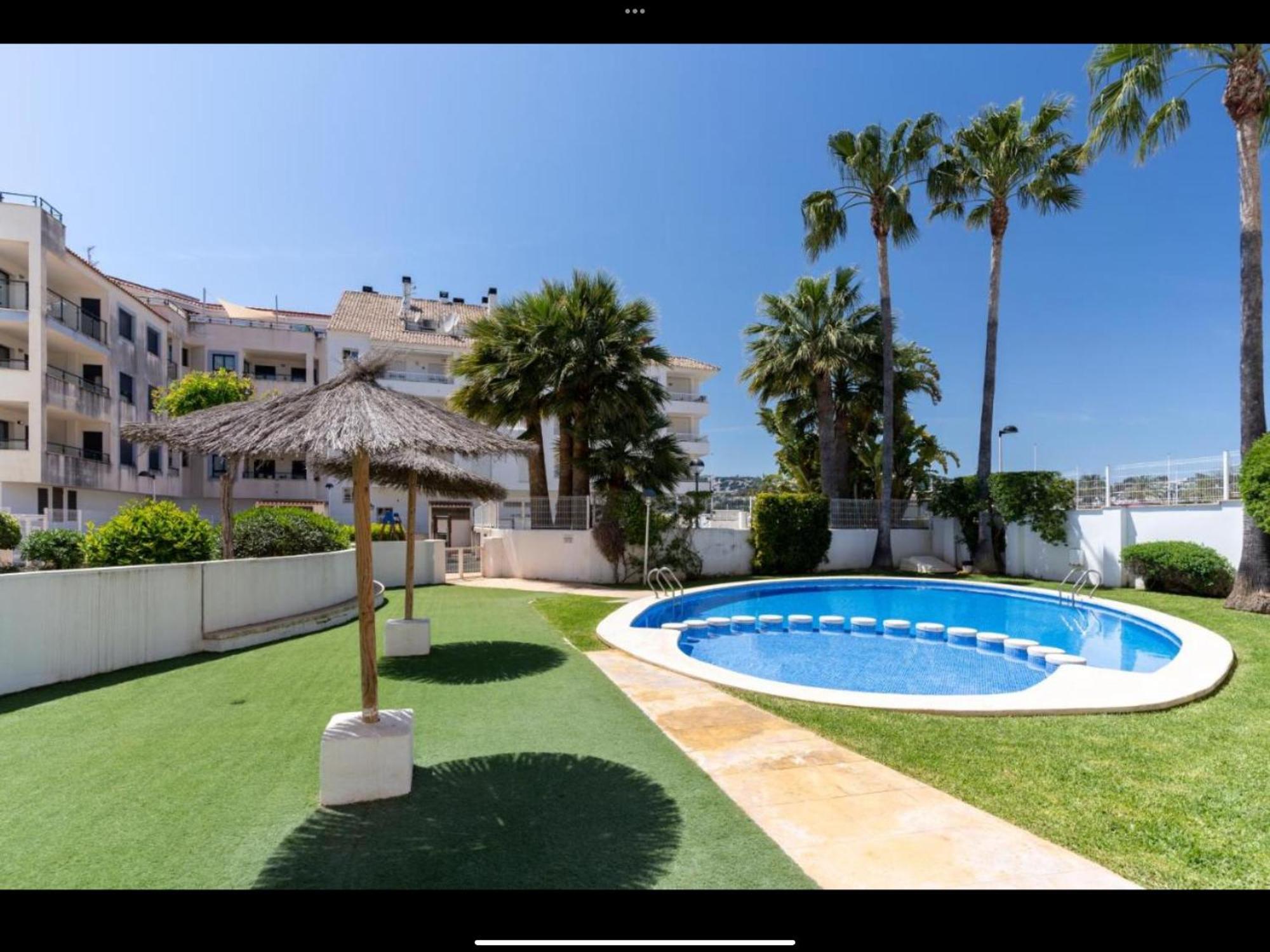 Stadscentrum Moraira Appartement El Sol De Moraira Met Zwembad Exteriör bild