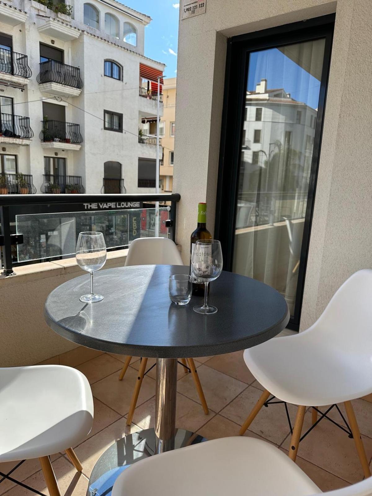 Stadscentrum Moraira Appartement El Sol De Moraira Met Zwembad Exteriör bild